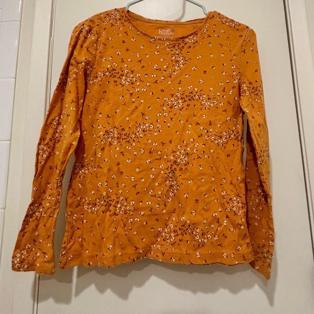 Croft & Barrow Orange Classic Tee